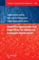 Modeling Approaches and Algorithms for Advanced Computer Applications