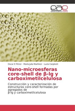 Nano-microesferas core-shell de ß-lg y carboximetilcelulosa