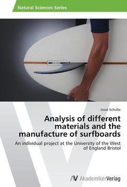 Analysis of different materials and the manufacture of surfboards