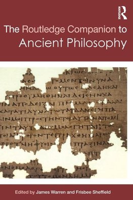 Routledge Companion to Ancient Philosophy