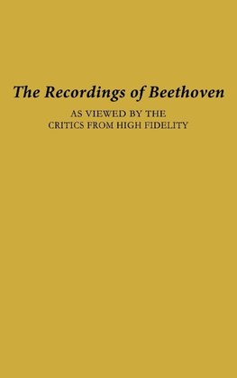 The Recordings of Beethoven