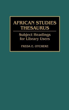 African Studies Thesaurus