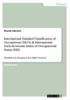 International Standard Classification of Occupations (ISCO) & International Socio-Economic Index of Occupational Status (ISEI)