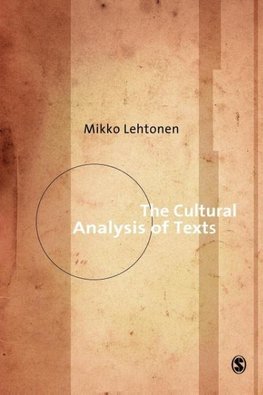 The Cultural Analysis of Texts