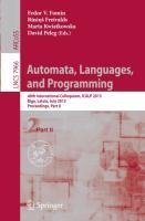 Automata, Languages, and Programming