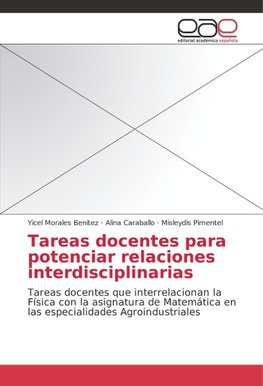 Tareas docentes para potenciar relaciones interdisciplinarias