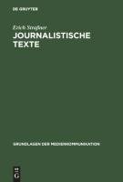 Journalistische Texte