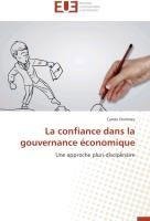 La confiance dans la gouvernance économique