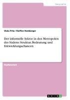 Der informelle Sektor in den Metropolen des Südens: Struktur, Bedeutung und Entwicklungschancen