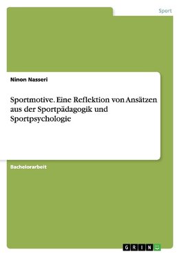 Sportmotive. Eine Reflektion von Ansätzen aus der Sportpädagogik und Sportpsychologie