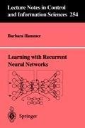 Learning with Recurrent Neural Networks