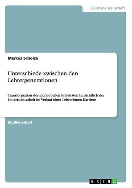 Unterschiede zwischen den Lehrergenerationen