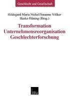 Transformation - Unternehmensreorganisation - Geschlechterforschung