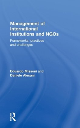 Management of International Institutions and NGOs