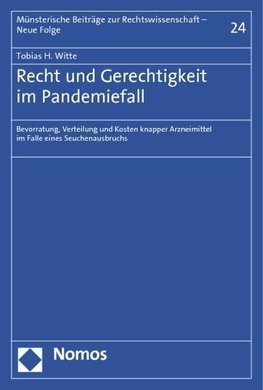 Recht und Gerechtigkeit im Pandemiefall