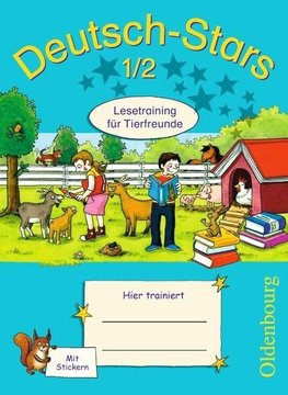 Deutsch-Stars 1./2. Schuljahr. Lesetraining für Tierfreunde