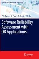 Software Reliability Assessment with OR Applications