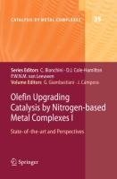 Olefin Upgrading Catalysis by Nitrogen-based Metal Complexes I