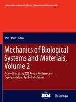 Mechanics of Biological Systems and Materials, Volume 2