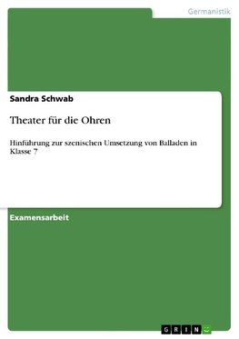 Theater für die Ohren