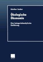 Ökologische Ökonomie