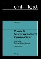 Chemie für Maschinenbauer und Elektrotechniker