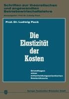 Die Elastizität der Kosten