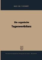 Die organische Tageswertbilanz