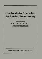 Geschichte der Apotheken des Landes Braunschweig