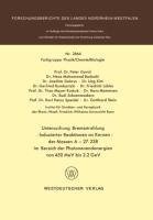 Untersuchung Bremsstrahlung - Induzierter Reaktionen an Kernen der Massen A = 27-238 im Bereich der Photonenendenergien von 450 MeV bis 2.2 GeV