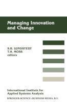 Managing Innovation and Change