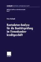 Kontodaten-Analyse für die Bonitätsprüfung im Firmenkundenkreditgeschäft