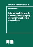 Internationalisierung der Konzernrechnungslegung deutscher Versicherungsunternehmen