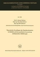 Theoretische Grundlagen der Äquidensitometrie im Hinblick auf die quantitative Auswertung schalloptischer Abbildungen