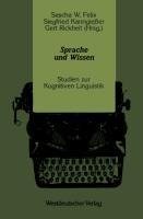 Sprache und Wissen