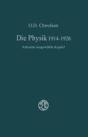 Die Physik 1914-1926