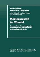 Medienumwelt im Wandel