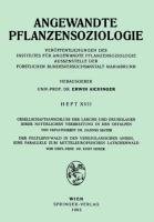 Gesellschaftsanschluss der Lärche und Grundlagen ihrer Natürlichen Verbreitung in den Ostalpen, Der Polylepsis-Wal in den Venezolanischen Anden, eine Parallele zum Mitteleurpäischen Latschenwald