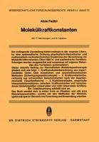 Molekülkraftkonstanten