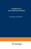 Fragmente aus den Naturwissenschaften