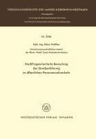 Nachfrageorientierte Bewertung der Streckenführung im öffentlichen Personennahverkehr