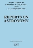 Reports on Astronomy