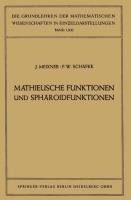 Mathieusche Funktionen und Sphäroidfunktionen