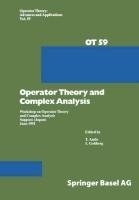 Operator Theory and Complex Analysis