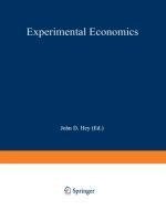 Experimental Economics