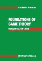 Foundations of Game Theory