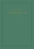 Synopsis of Javanese Literature 900-1900 A.D.