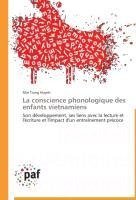 La conscience phonologique des enfants vietnamiens