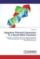 Negative Thermal Expansion in a Novel Mott Insulator