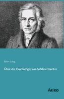 Über die Psychologie von Schleiermacher